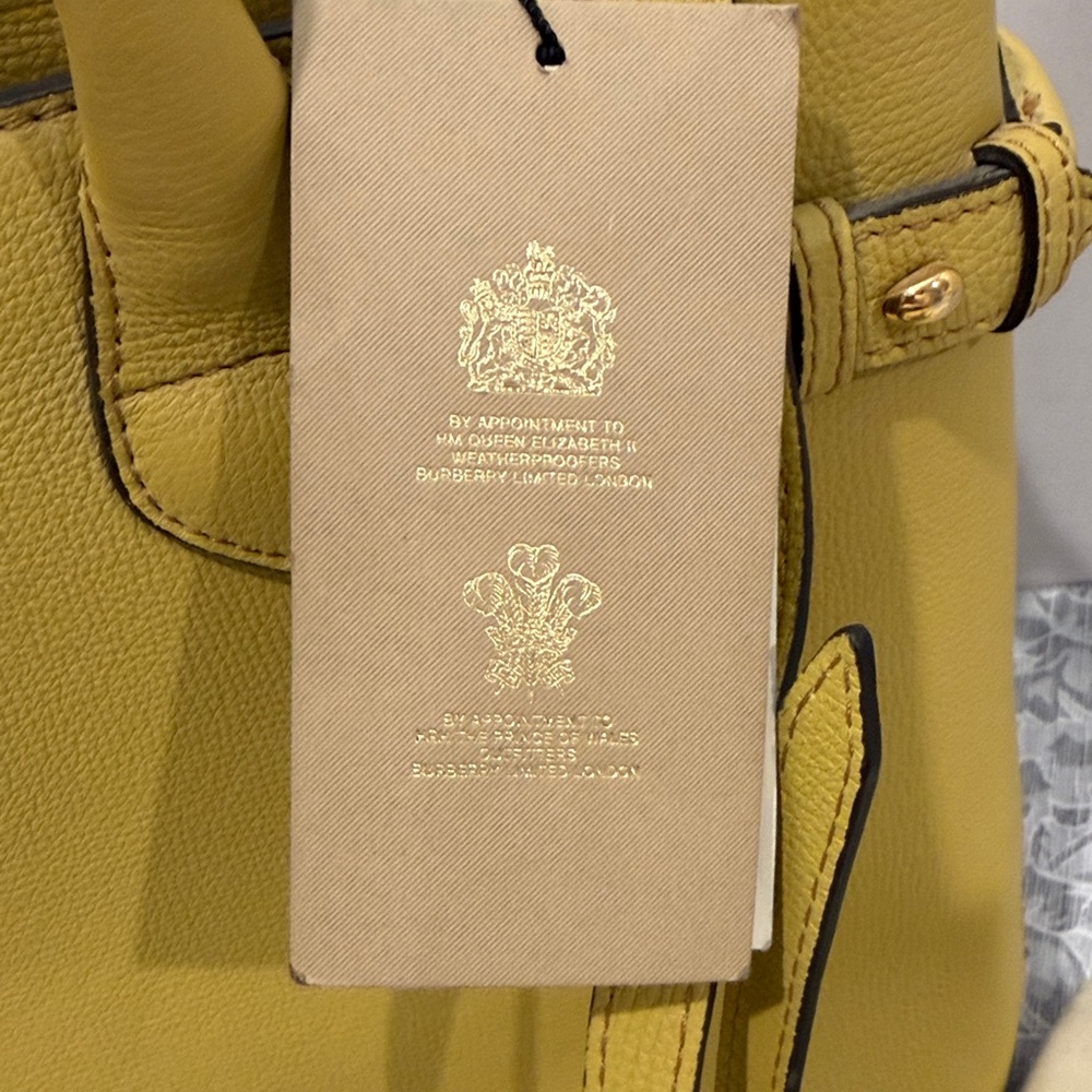 Burberry Banner House Check Derby Medium Satchel NWT - Picture 11 of 14